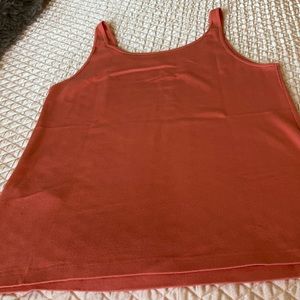 Eileen fisher orange tank top Extra large